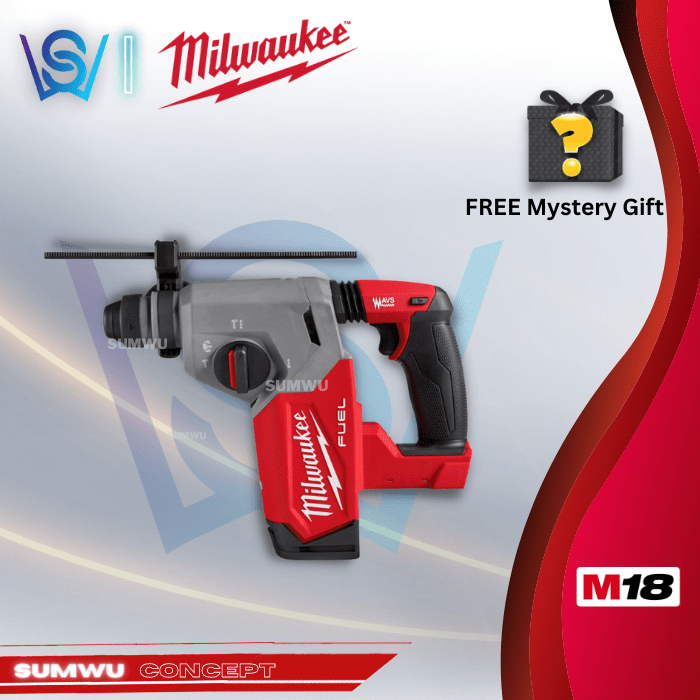 MILWAUKEE M18 FHX GEN 2 FUEL 26MM FIXTEC SDS+ ROTARY HAMMER