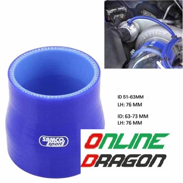 Samco Sport ท่อซิลิโคนท่อลดตรง Couping Intake Intercooler 51MM X 63MM / 63MM X 70MM / 63MM X 76MM