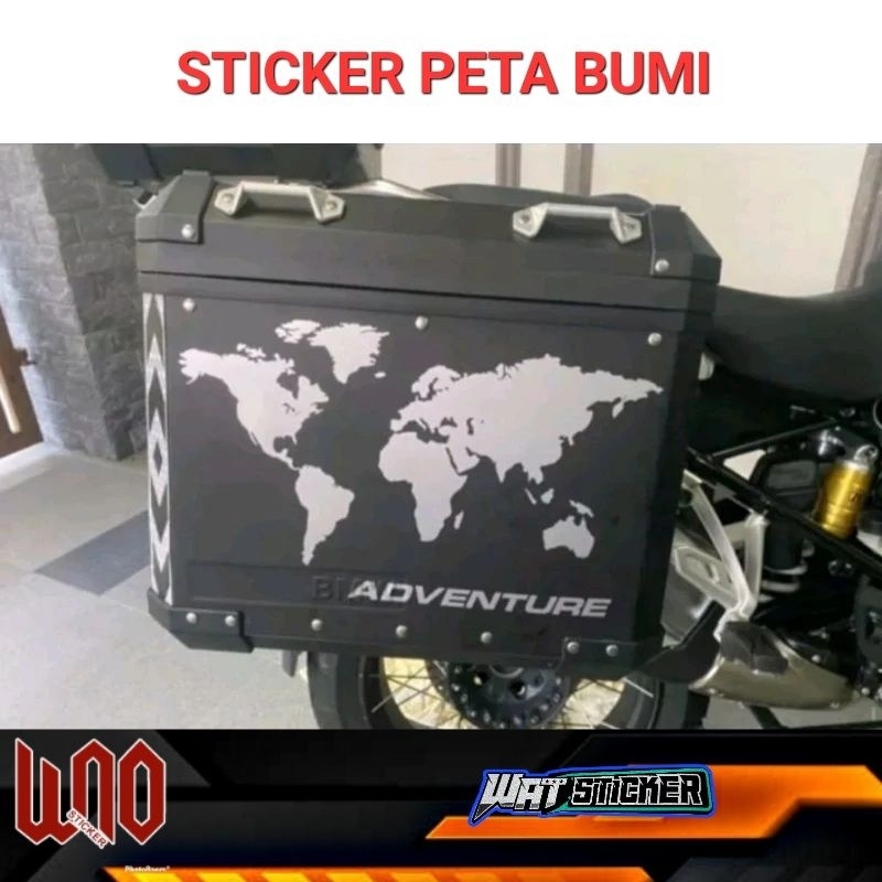 สติ๊กเกอร์ PETA BUMI 2 ชิ้น 15inc