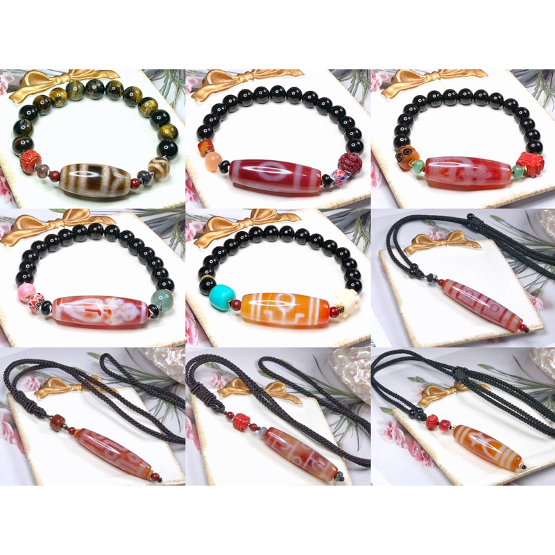 ทิเบต Dzi ลูกปัด Carnelian ตะขอเงิน Dzi God of Wealth Dzi Noble Dzi เก้าตา Dzi ลูกปัดทิเบต Carnelian