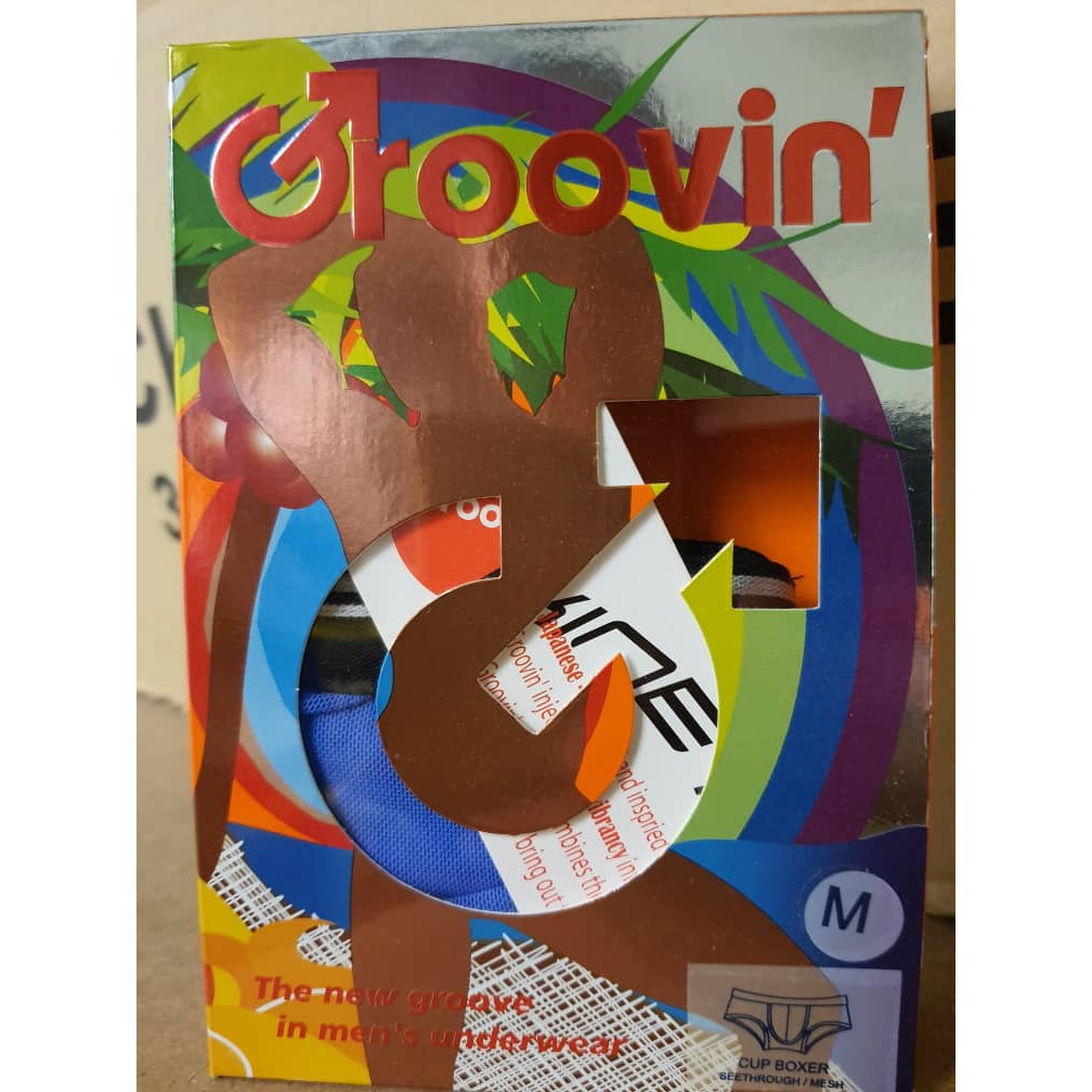 ชุดชั้นในสาย Groovid Jock - Col : สีแดง