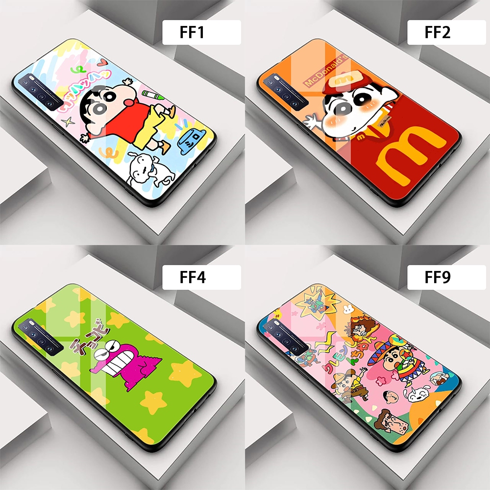 PC Plexiglass Back Case การ์ตูนน่ารัก SC Series VIVO Y39 (5G)/Y29(4G)/Y20/Y20S/Y20A/Y20i/Y12S/Y12A/Y