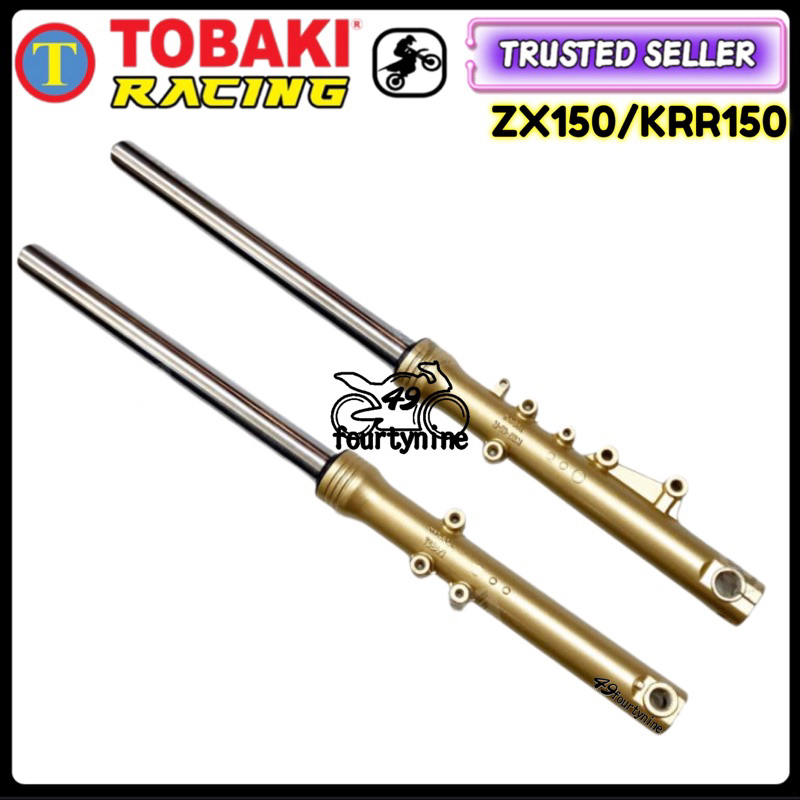ZX150 KRR150 FRONT FORK SET TOBAKI