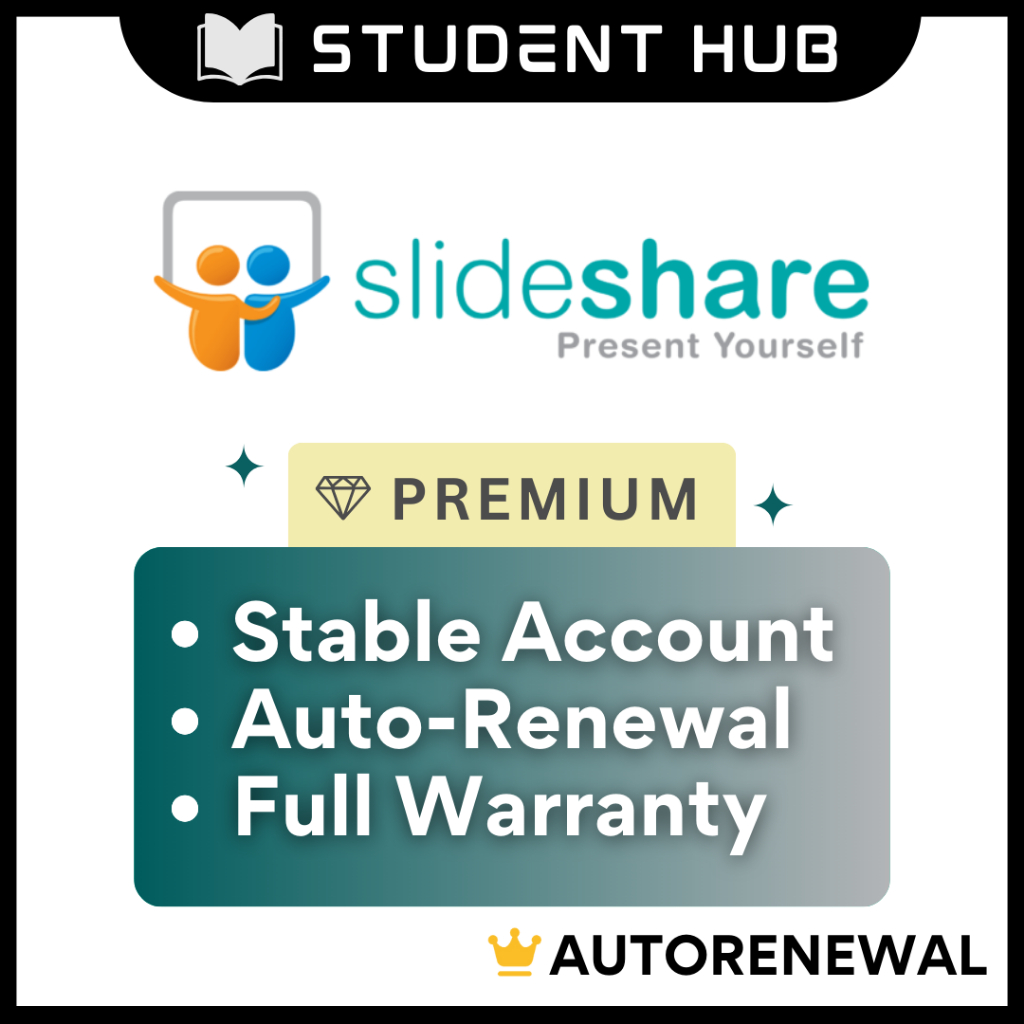 SlideShare Scribd  Account  Warranty