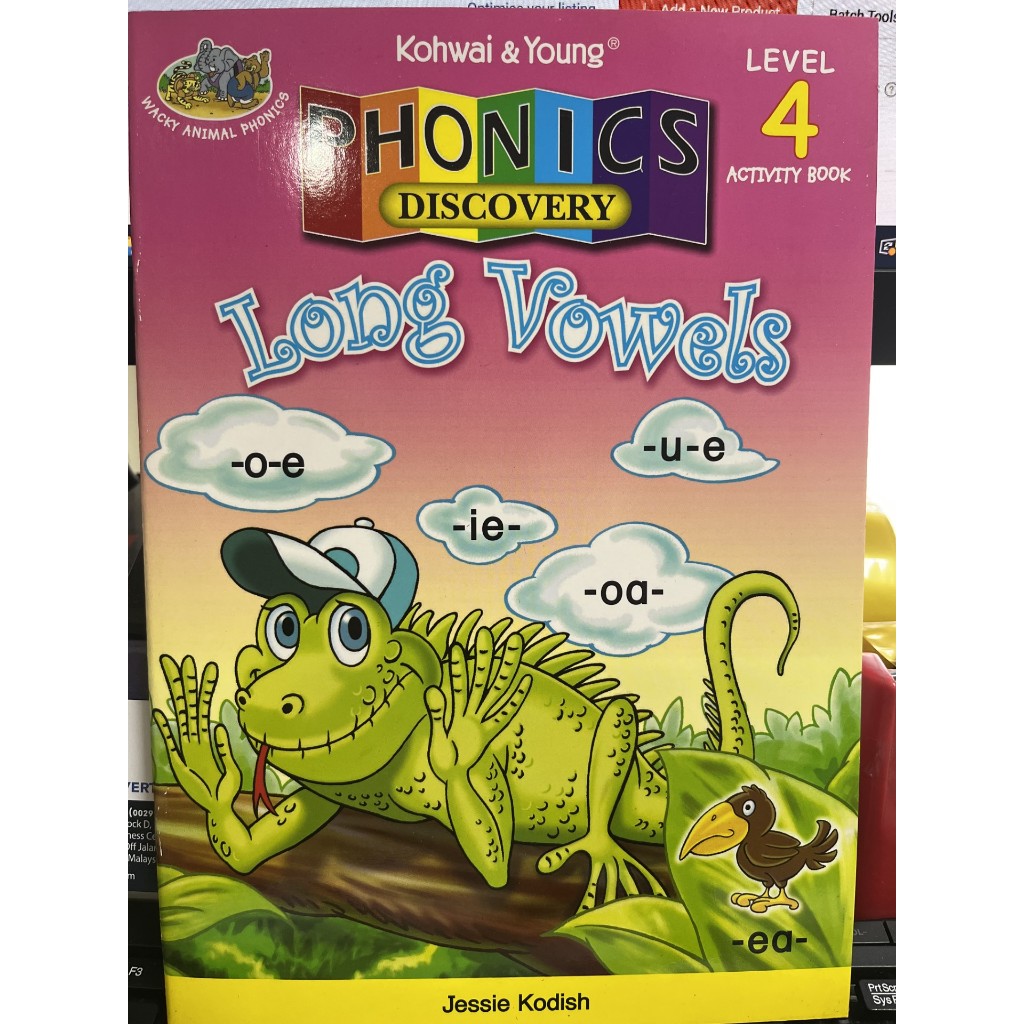PHONICS DISCOVERY LEVEL 4 ACTIVITY BOOK (LONG VOWELS)