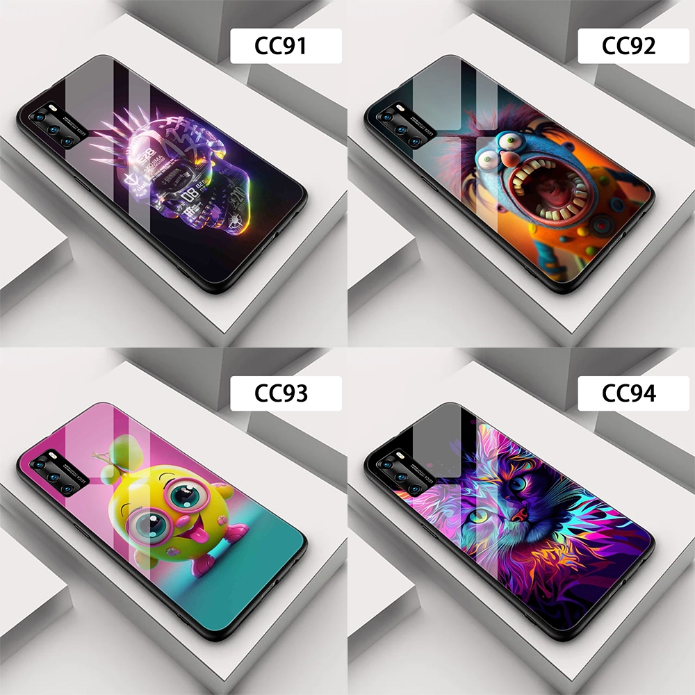 PC Plexiglass Back Case Face D Series Xmi Mi 11/Mi 9/Mi 9T/Pro/Mi Note 10/CC9 Pro