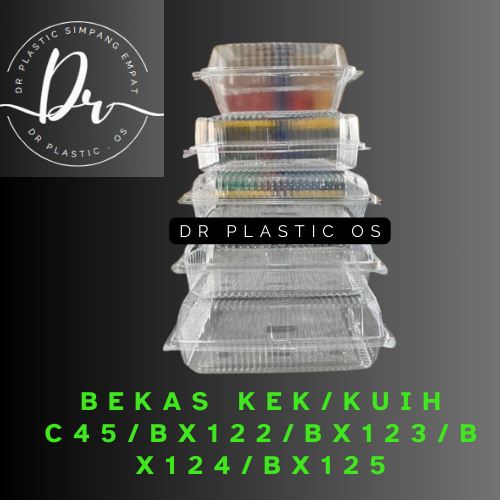 CONTAINER CAKE/ BOX KEK / BENXON C45/ BX122/BX123/BX124/BX125 ( 6"/8"/8.5"/9" & 10")