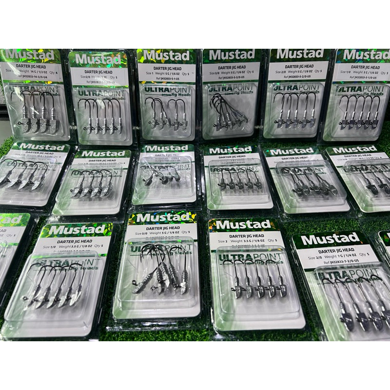 เบ็ดตกปลาหัวจิ๊ก Mustad Darter