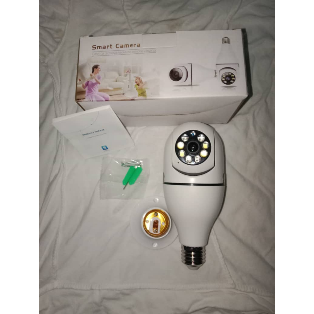 Cctv E27 Wifi 1080P แอพ V380 PRO