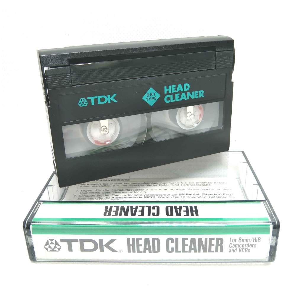 Tdk 8 มม.Hi8 D8 แห ้ งประเภทหัวทําความสะอาดเทปเทปสําหรับ Handycam กล ้ องวิดีโอกล ้ อง VCRs