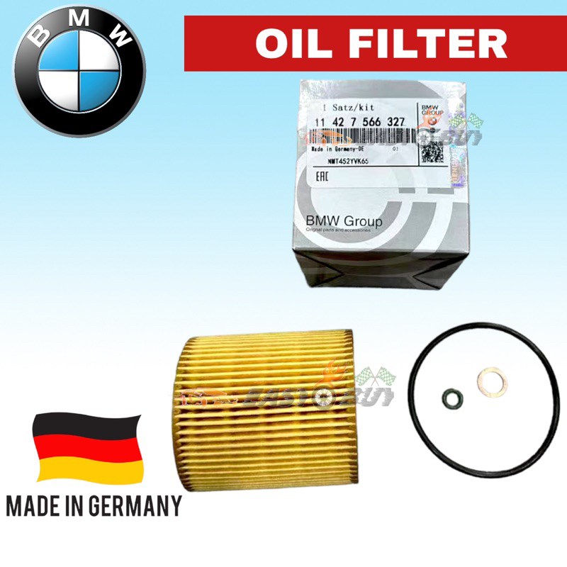 กรองน้ํามันเครื่อง BMW - BMW 3 SERIES E90 E91 F30 E60 E61 F10 X3 X5 X6 Z4 HU816 OX387D E61H D127 114