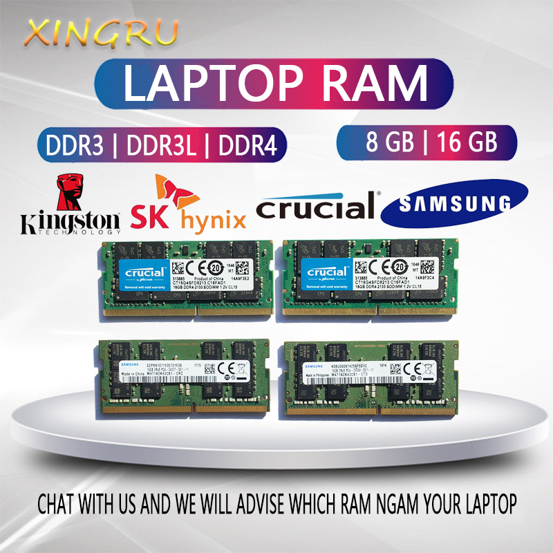 หน่วยความจําแล็ปท็อป Ddr4 SODIMM 4GB 8GB 16GB 2400Mhz 2666Mhz DDR4Notebook Value Ram KVR24S17S6 4 BD448