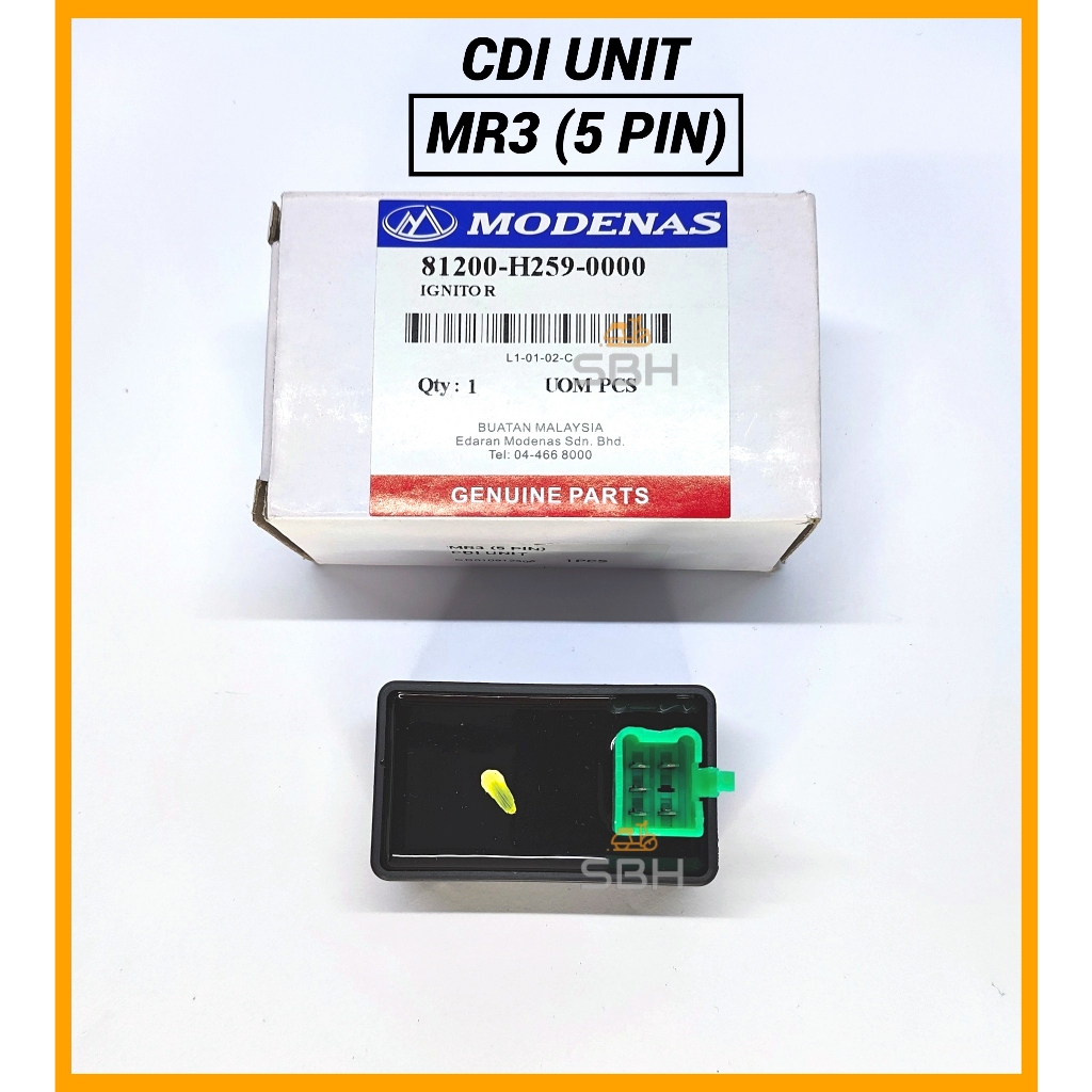 MODENAS KRISS MR3 (5 PIN) หน่วย CDI การควบคุม API หน่วย CDI ASSY