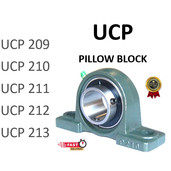 UCP209 UCP210 UCP211 UCP212 UCP213 (มม.และนิ้ว) แบริ่งบล็อกหมอนหน้าแปลน