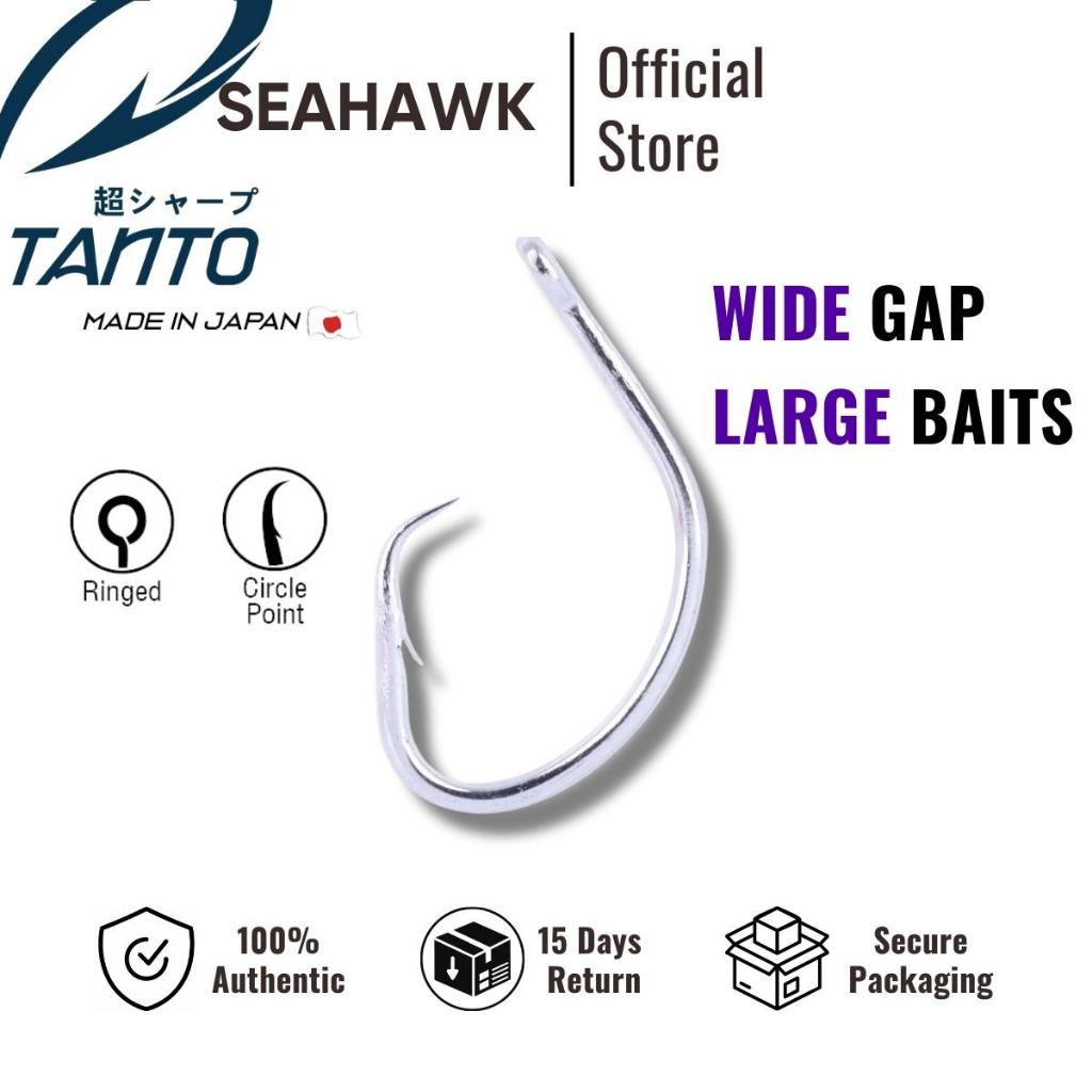 Seahawk JAPAN TANTO 02301T Nautilus CIRCLE Bari Tin | GAP กว้างสําหรับเหยื่อใหญ่