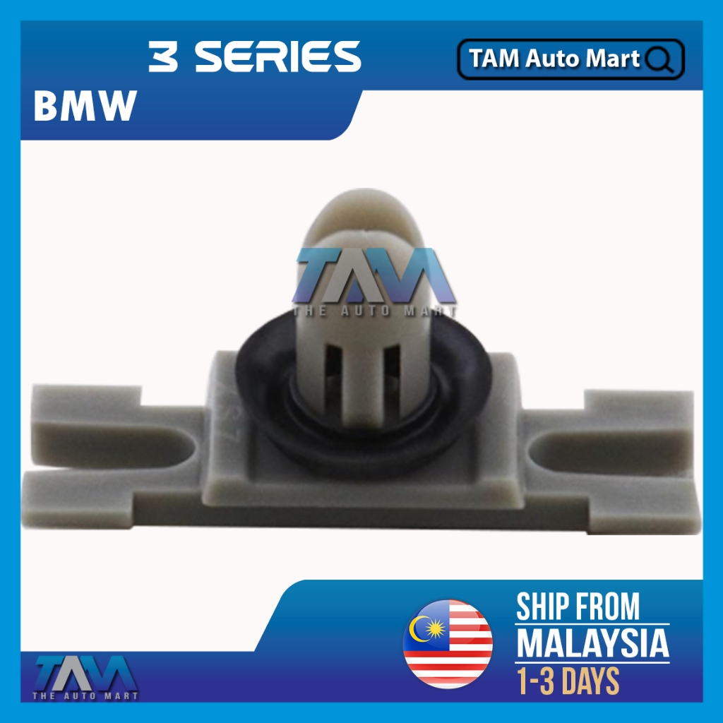 BMW 3 Series F30 E90 E91 หน้าต่าง Trim คลิปสีเทารถอะไหล่ Tam Auto Mart