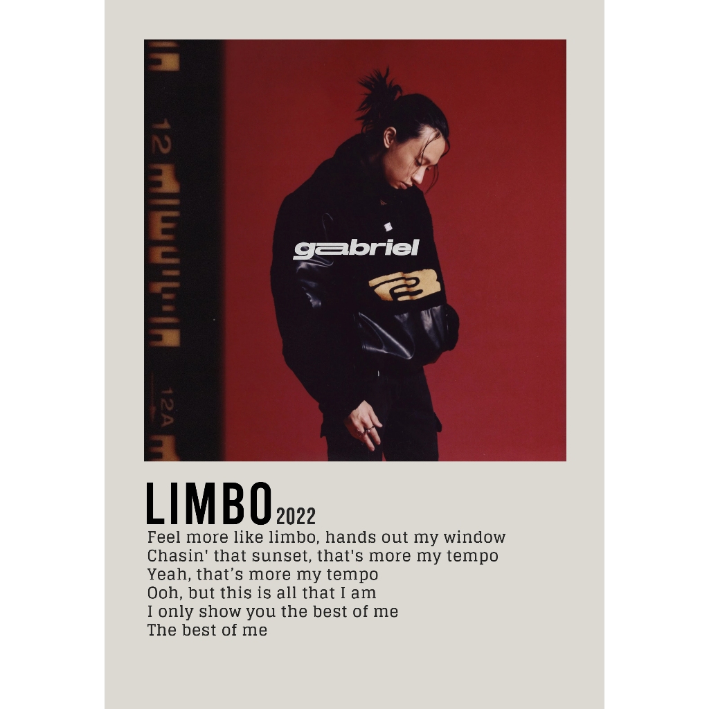 โปสเตอร์ปกอัลบั้ม LIMBO by Keshi สําหรับห้อง/ผนัง