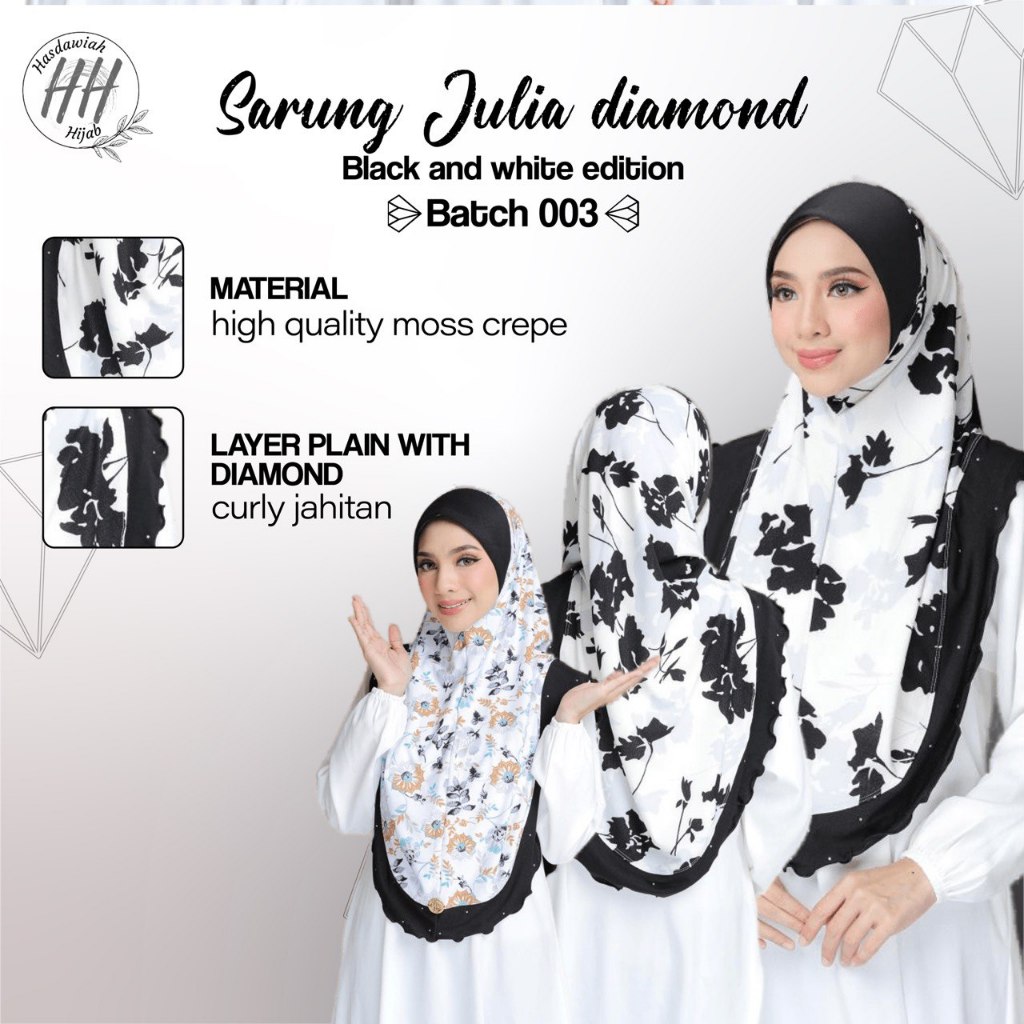 JULIA หมวกเพชร******