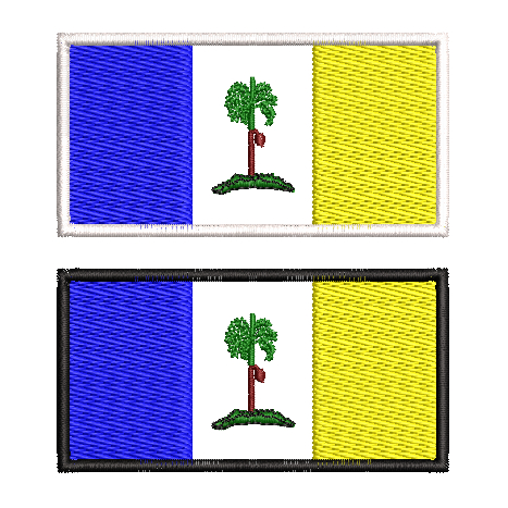 Patch Bendera Pulau Pinang / Flag Pulau Pinang / Pulau Pinang Flag