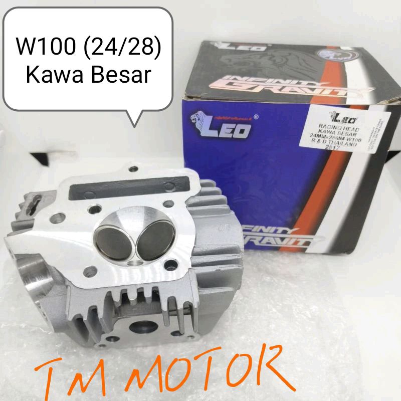 LEO racing head W100/EX5, (KAWA Besar)/(Thai)/(LIMITED)/(KAWA Kecil), (24/28)(26/30)