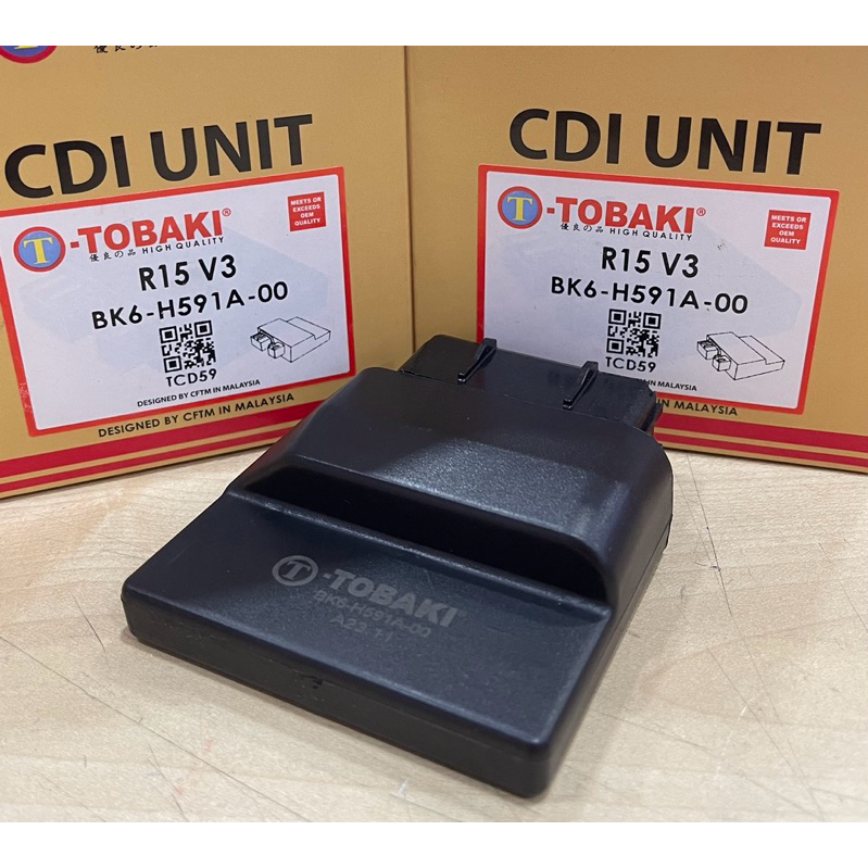 TOBAKI YAMAHA R15 V3 ECU UNIT (ชุดควบคุมเครื่องยนต์) -STANDARD SPEC.-BK6-H591A-00