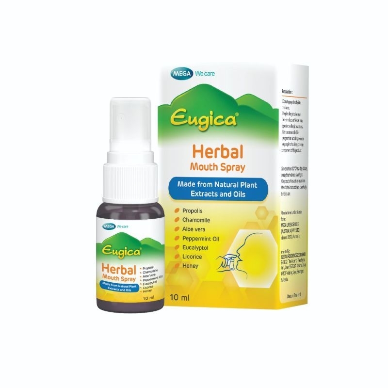 EUGICA HERBAL MOUTH SPRAY 10ML