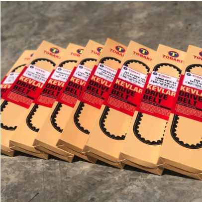 PCX/ ADV150/ BEAT110 FI/ ES250 I/ VZ125/ X TREME TOBAKI RACING KEVLAR TIMING BELT/DRIVE BELT WITH CV