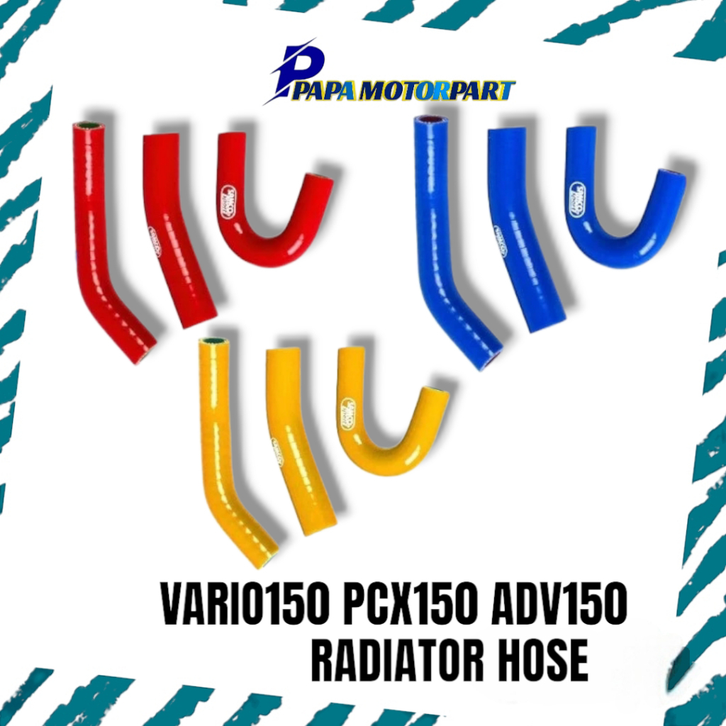 SAMCO VARIO 150 VARIO150 PCX150 ADV150 CLICK RADIATOR HOSE COOLANT SILICONE HOSE RADIATOR HOSE COOLA