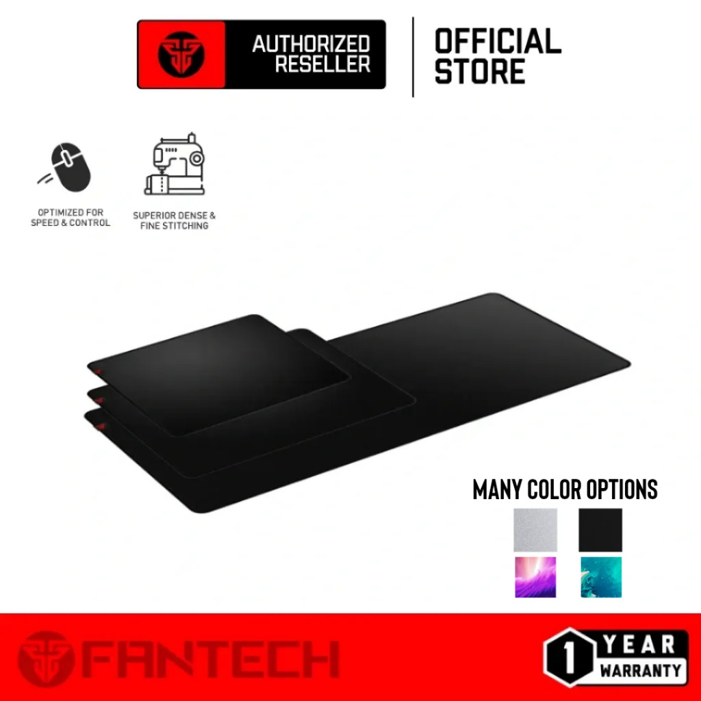 Fantech AGILE MP353, MP453, MP903 Anti-Fray Edge Stitching Water-Resistant SPEEDSILK Surface Mouse P