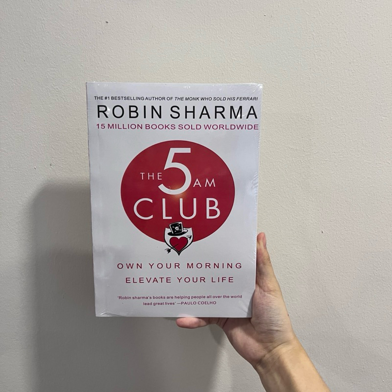 ENG KL The 5AM Club: วิธีตอนเช้ายกระดับชีวิตของคุณโดย Robin Sharma Time Management