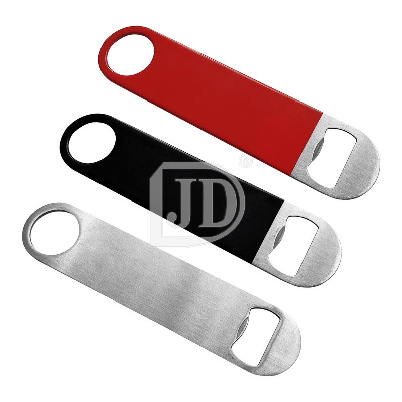 JD-888 บาร์เทนเดอร์บาร์สแตนเลสคุณภาพสูงบริกรที่เปิดขวดเบียร์ไวน์ Pembuka Botol (สีดํา/เงิน/แดง)