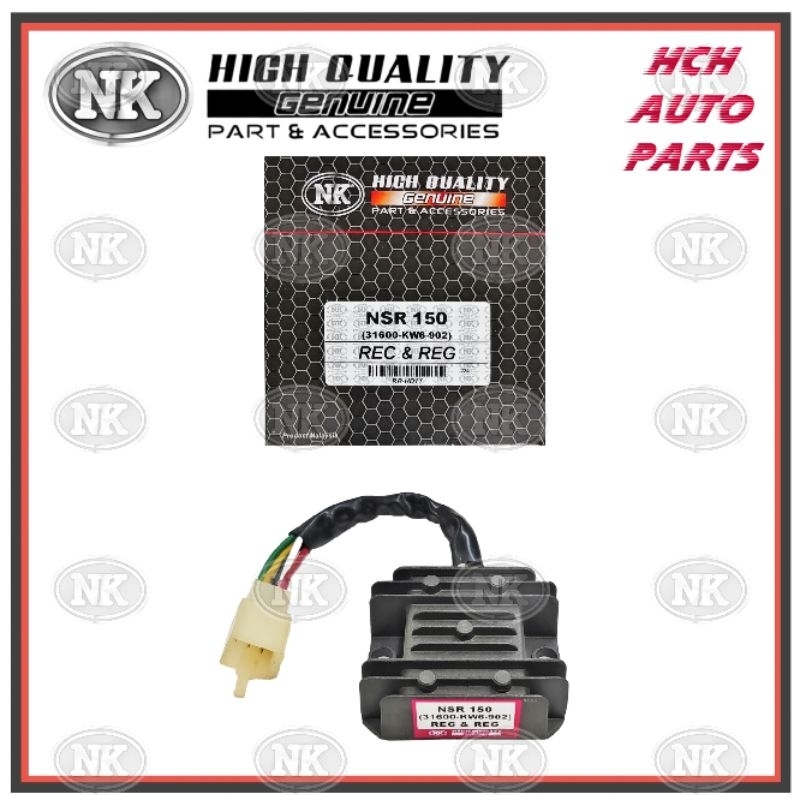 RECIFER & REGULATOR - HONDA - NSR 150/ NSR 150SP - 31600-KW6-902/ CG 125 (NK)