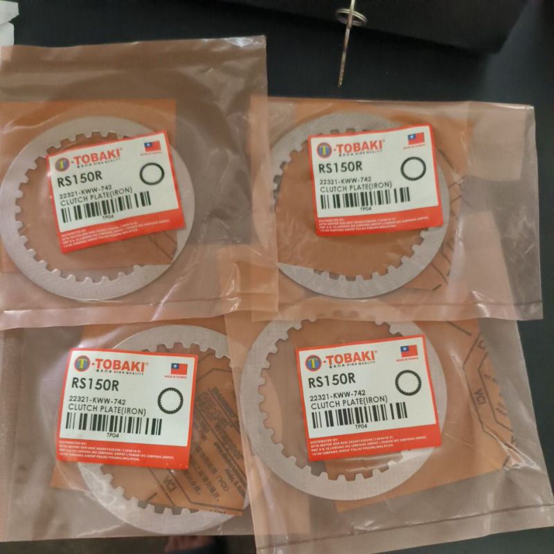 BESI CLUTCH PLATE RS150 RXS 150 CLUTCH IRON PLATE RS150 RXS150(4PSC SET)