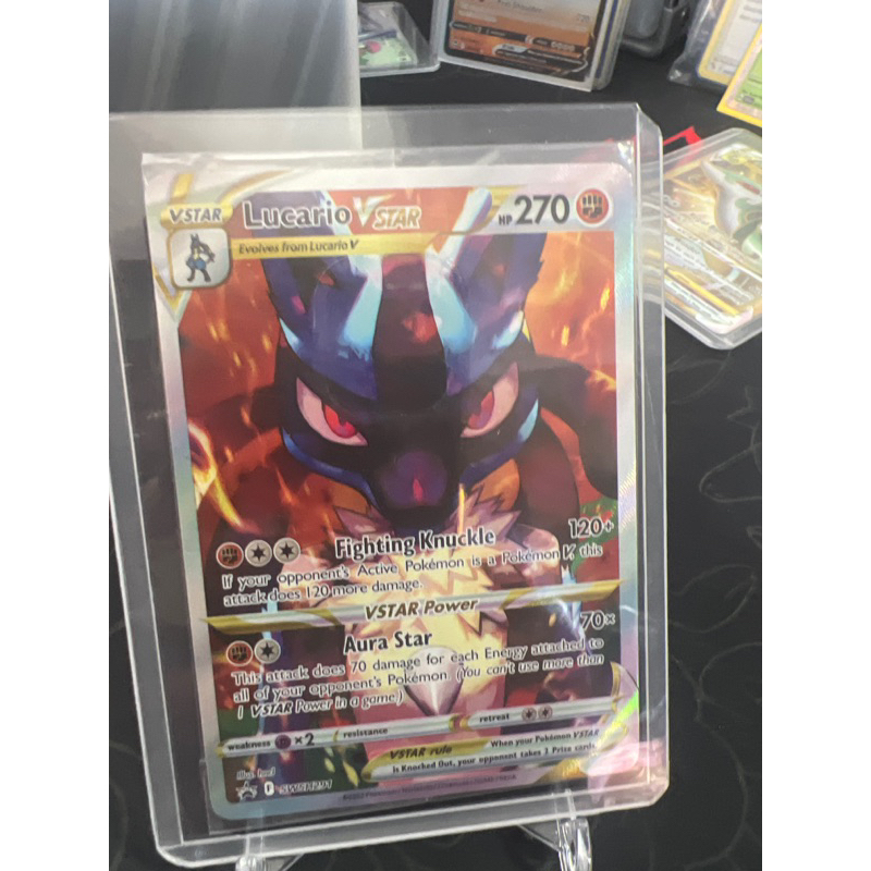 Lucario Vstar (SWSH291) - Crown Zenith