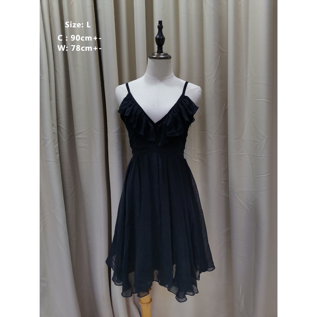 Pre-loved Second Dress 95% เหมือนใหม่ (W30) (L~XL Size] /连衣出遛 9.5成新裙