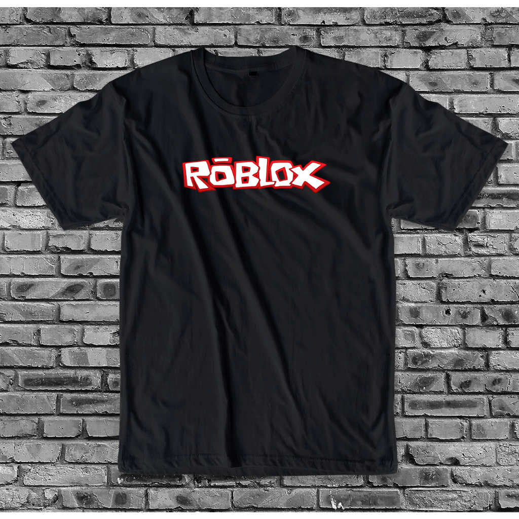 เสื้อยืดแขนสั้น พิมพ์ลาย Roblox