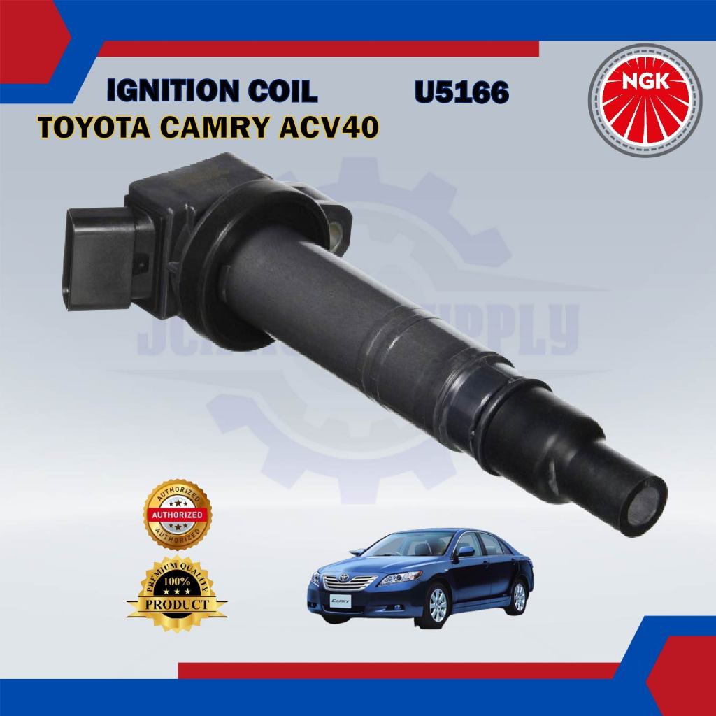 คอยล์จุดระเบิด-Toyota Camry ACV40-Innova TGN40-NGK-U5166