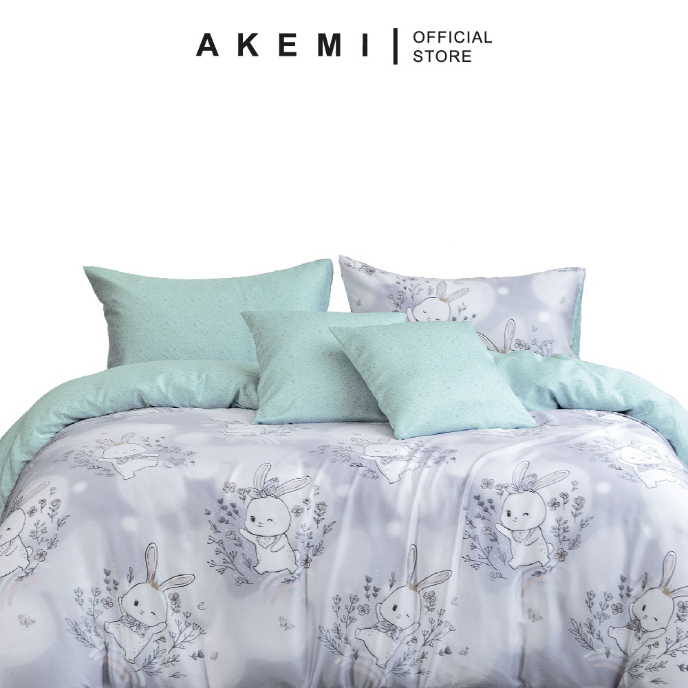 Akemi TENCELTM ชุดเครื่องนอน ผ้าห่ม ลาย TENCELTM 880TC (เตียงเดี่ยว ควีนไซซ์ คิง) 100%