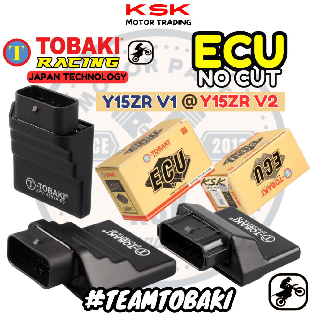 TOBAKI RACING NO CUT OFF ECU YAMAHA Y15ZR V1 V2 BUANG CUT CDI RPM12000 RPM14000