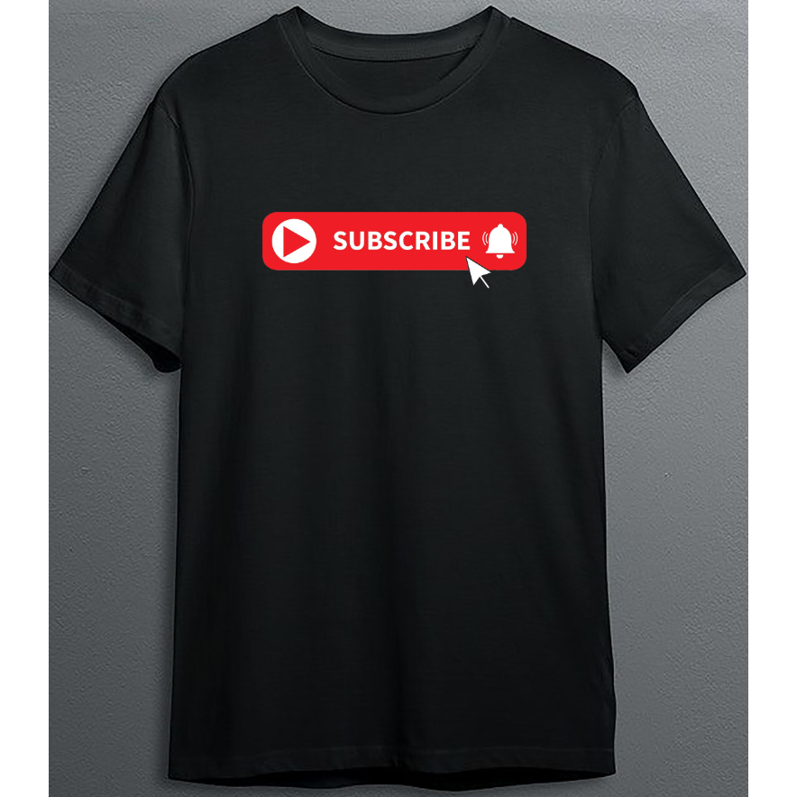 เสื้อยืด YOUTUBE SUBSCRIBE