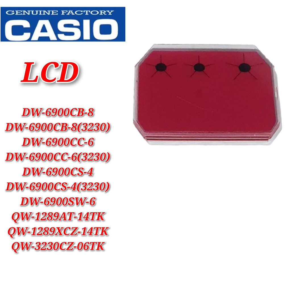 อะไหล่หน้าจอ LCD แบบเปลี่ยน สําหรับ Casio G-shock DW-6900SC-1 DW-6900CB-8 DW-6900CC-6