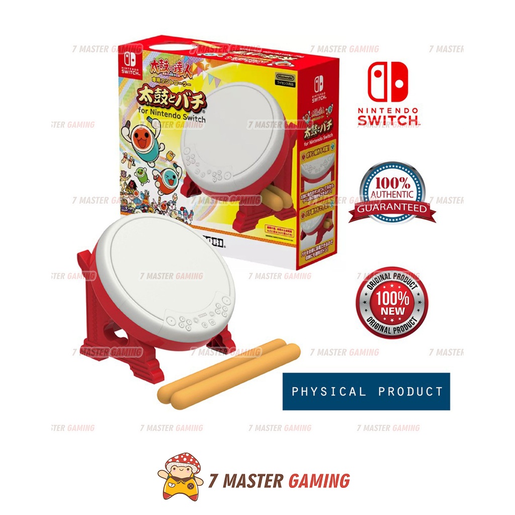 Taiko No Tatsujin Drum สําหรับ Playstation PS4 / PS3 / NS / PC - Dobe - Brand New