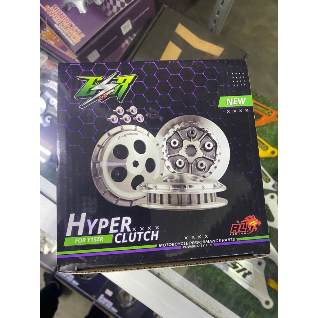 ESR Combo Set / HYPER CLUTCH 5 SPRING / แผ่นคลัช Y15 V1 V2 & LC135 4S 4S ES 5S ESR