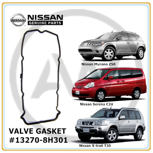 Nissan Serena 2.0 C24 QR20 X-Trail 2.0 T30 Murano 2.5 Z50 เครื่องยนต์ฝาครอบวาล์วซีลปะเก็น