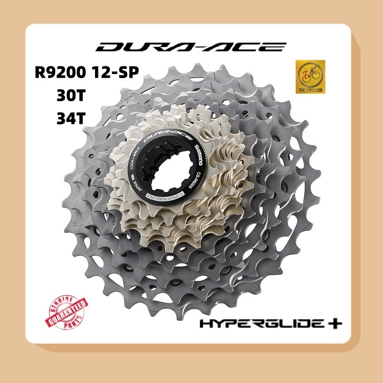 Shimano Dura Ace CS-R9200 Cassette 12 สปีด 30T 34T - DURA-ACE R9200 HYPERGLIDE+ Road