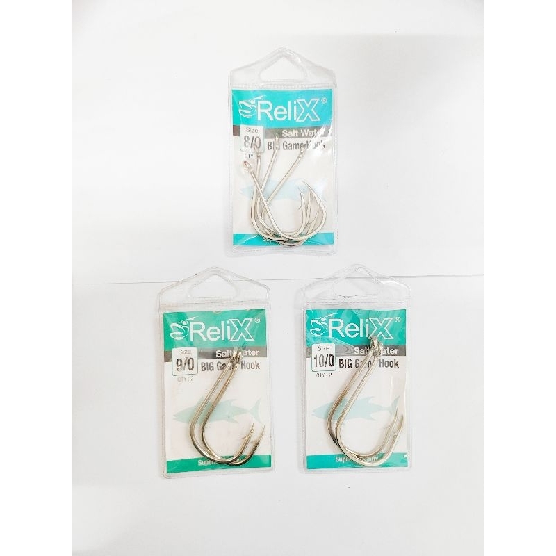 Relix BIG Game Hook น้ําเกลือ