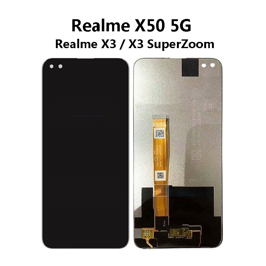 Realme X50 5G / Realme X3 / Realme X3 SuperZoom จอแสดงผล LCD + หน้าจอสัมผัสดิจิทัล สําหรับซ่อมแซม RMX2081 RMX2086