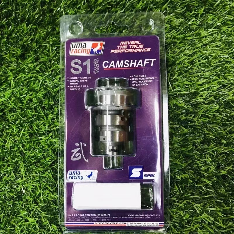 UMA RACING CAMSHAFT S1 R1 R3 R4 R5 R8 Y15 LC FZ RACING HIGH CAM โดย UMA RACING