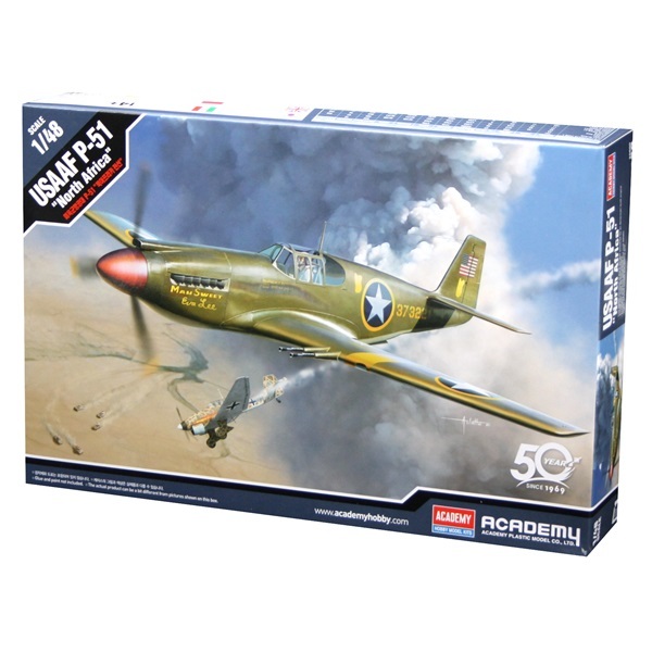 ACADEMY 1338 1/48 USAAF P-51
