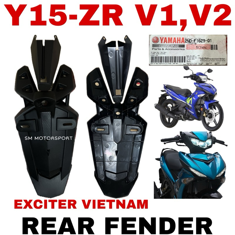 Y15ZR V1 V2 REAR FENDER EXCITER VIETNAM EKOR BELAKANG YAMAHA 100% VIETNAM